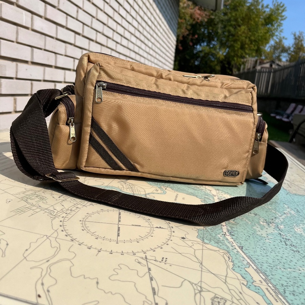 Vintage 80s Optex Padded SLR Camera Bag
